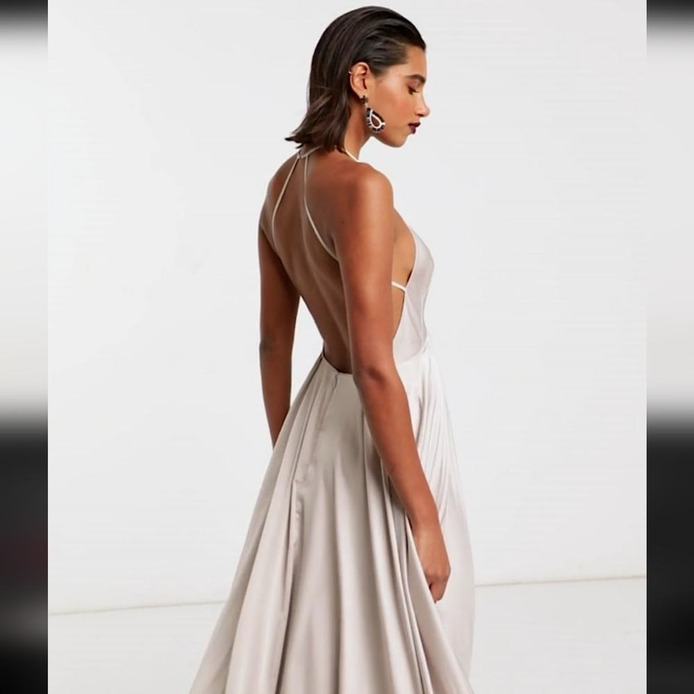 Satin Dress
